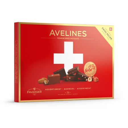 Avelines Schweizer Kreuz-Sortiment - 36 Stück - 360g