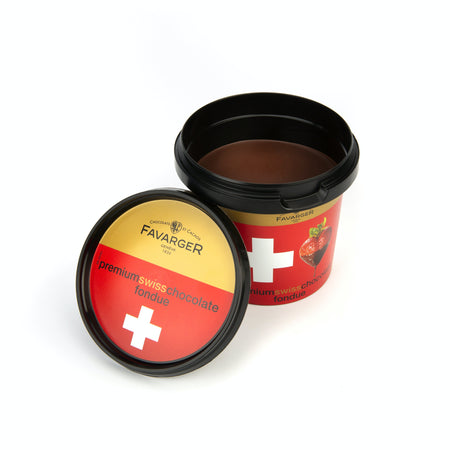 Pot à fondue au chocolat suisse - 300g