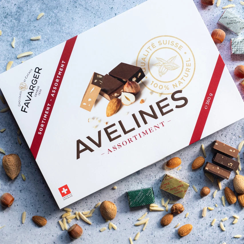 aveline chocolat suisse boite cadeau