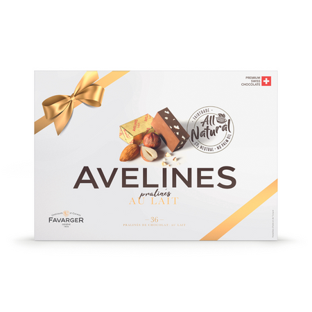Boîte Avelines - Lait - 36 pièces - 360g