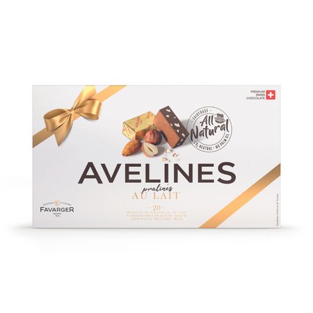 Boîte Avelines - Lait - 20 pièces - 200g