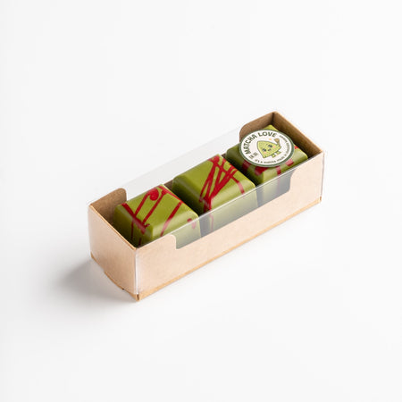 Matcha Schokoladenwürfel - 3 Stück - 81g