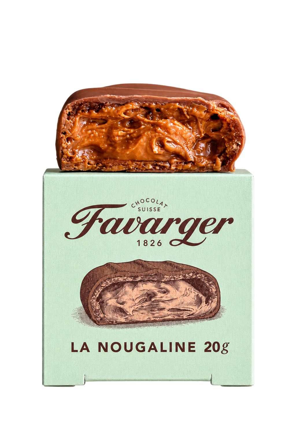 Hazelnut Nougaline – 1 Piece – 20 g