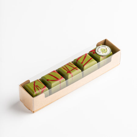 Matcha Schokoladenwürfel - 5 Stück - 135g
