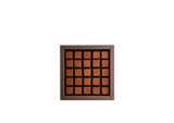 Boîte de 25 Pavés de Genève Favarger, chocolats suisses au cœur fondant, spécialité emblématique de Genève. 