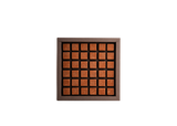 Boîte de 36 Pavés de Genève Favarger, chocolats suisses fondants, fabriqués à Genève. 